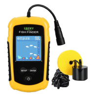 Fish finder up to 100m, portable universal sonar, FFC1108-1