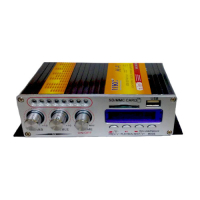Hi-Fi Car Amplifier VA-502R, USB SD CD FM MP3 Player