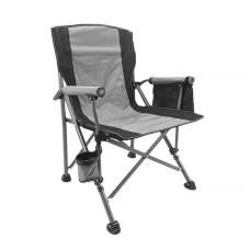 Раскладное кресло Lesko S4577 Gray для рыбалки пикников дачи