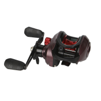 Yumoshi AK 200 Purple-Black Right Multiplier Reel