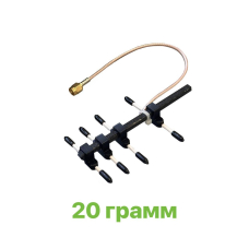 Антенна Яги на ретранслятор 2.3 ГГц, 9 дБи — Yagi 2.3GHz для дронов и ретрансляторов, КСВ 1.1, FPV антенна