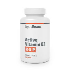Активний вітамін B2 (R-5-P),GymBeam, 90 капс