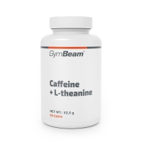 Кофеїн + L-теанін,GymBeam, 90 капс