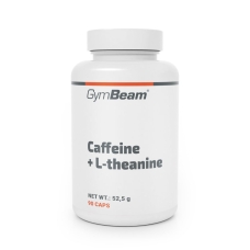 Кофеїн + L-теанін,GymBeam, 90 капс