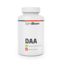 DAA ул,GymBeam, 120 капс, без смакових добавок