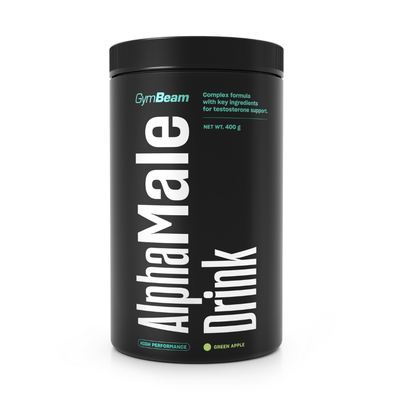AlphaMale Drink,GymBeam, 400 г, зелене яблуко