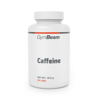 Кофеїн,GymBeam, 90 табл, без смакових добавок