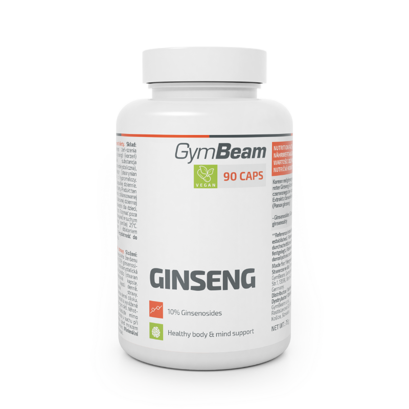 Женьшень,GymBeam, 90 капс