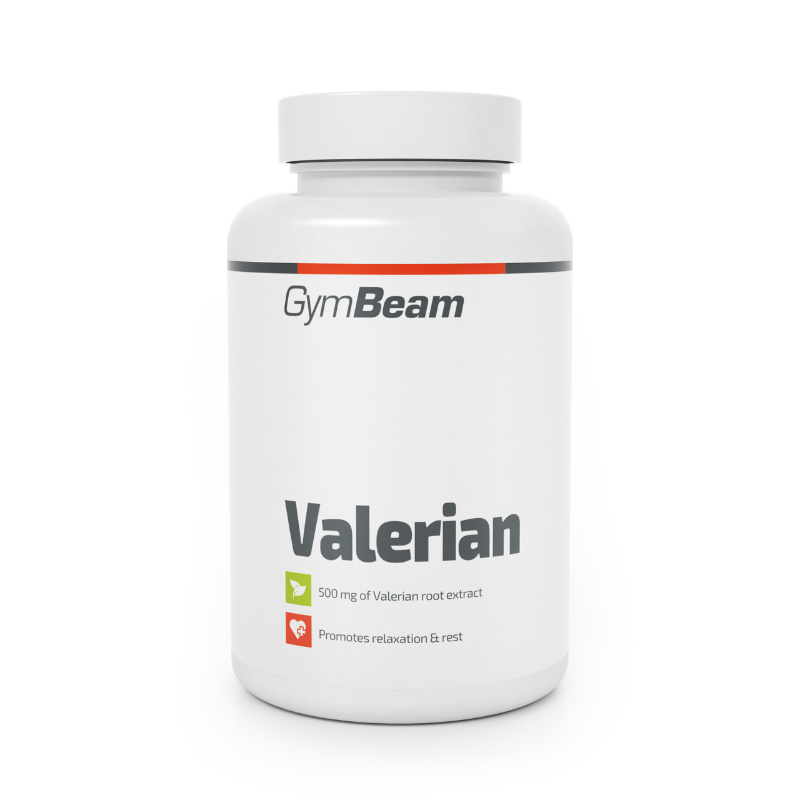 Валеріана,GymBeam, 60 капс, без смакових добавок