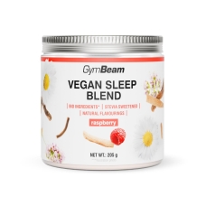 Суміш Vegan Sleep,GymBeam, 205 g, малина