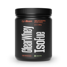 Clear Whey IsoFue, GymBeam, 500 г, зеленое яблоко