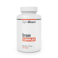 Комплекс железа, GymBeam, 120 капс, без вкусовых добавок