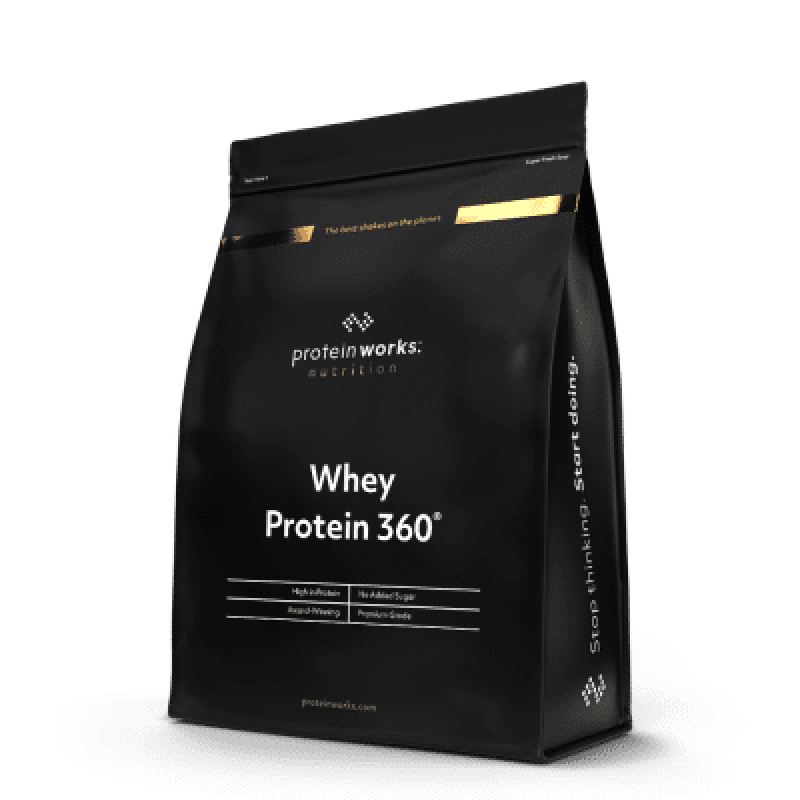 Whey Protein 360 ®,The Protein Works, 2400 g, соленая карамель bandit