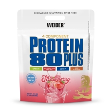 Протеин 80 Plus,Weider, 2000 г, клубника