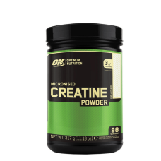Микронизированный креатин в форме порошка,Optimum Nutrition, 317 g, без смакових добавок