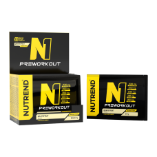 Передтренувальний комплекс N1,Nutrend, 10 x 17 g, грейпфрут