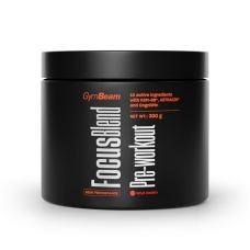 Передтренувальний комплекс Focus Blend,GymBeam, 300 г, дика вишня