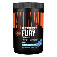 Animal Fury,Universal Nutrition, 495 g, блакитна малина