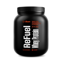 Протеин ReFuel Whey, GymBeam, 1450g, клубника