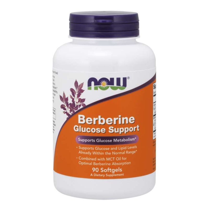 Berberine Glucose Support,NOW Foods, 90 капс