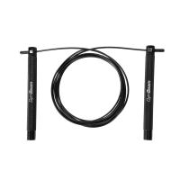 Скакалка Speed Rope чорна,GymBeam