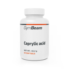Каприлова кислота,GymBeam, 60 капс