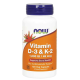 Вітамін D-3 & K2,NOW Foods, 120 капс