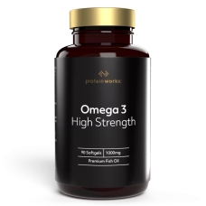 Омега-3 High Strength, The Protein Works, 90 капс