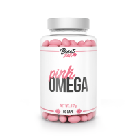Pink Omega - BeastPink, GymBeam, 90 капс
