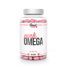 Pink Omega - BeastPink, GymBeam, 90 капс