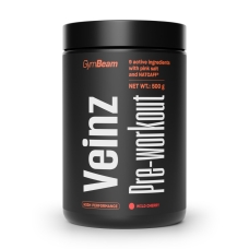 Передтренувальний комплекс Veinz,GymBeam, 500 г, дика вишня