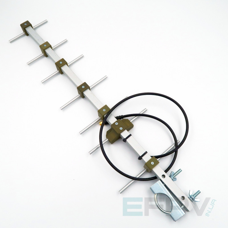 Антенна Yagi 915MHz 7 секций 11,9 dBi