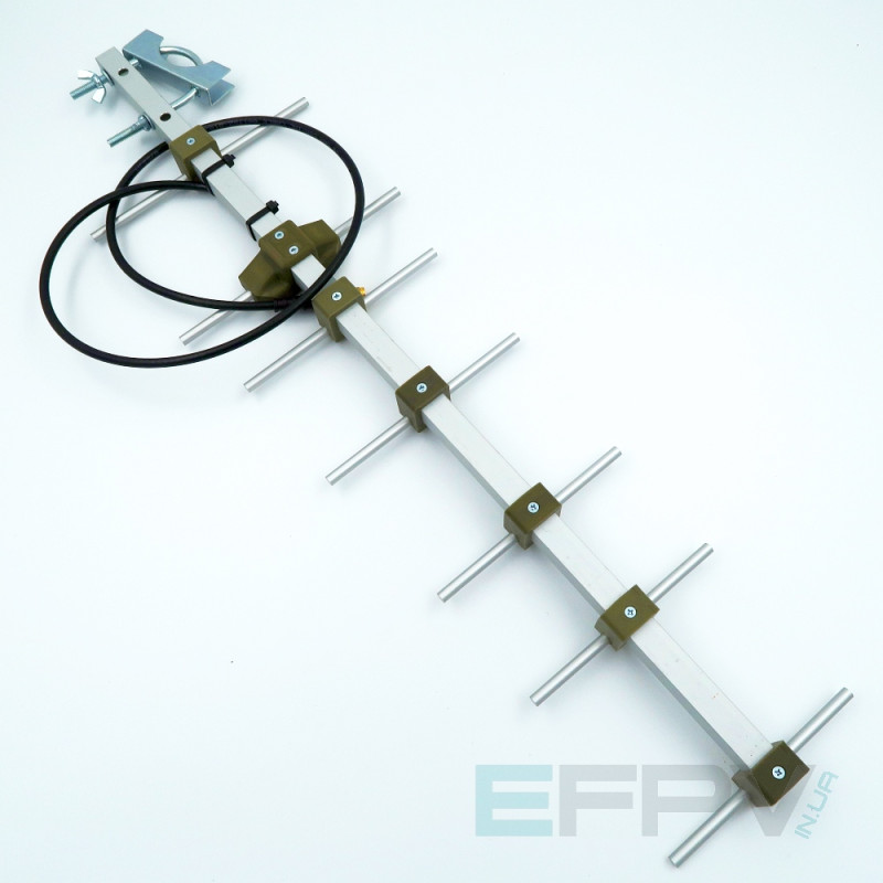 Антенна Yagi 915MHz 7 секций 11,9 dBi