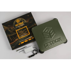 Корпус для Starlink Mini Олива + живлення 12V на авто Setbox