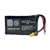 Tenpower 6s2p Battery - 8000 mAh 70A Sunrise Battery