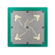 Patch Antenna 3.3GHz 13.5dBi RHCP - Scream Industries