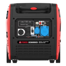 Инверторный двухтопливный (газобензиновый) генератор A-iPower SC6600iED (5.5/5 кВт)