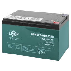 Тяговий свинцево-кислотний AGM акумулятор LP 6-DZM-12 Ah