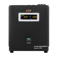 UPS with Pure Sine Wave 12V LPY-W-PSW-800VA+(560W)5A/15A