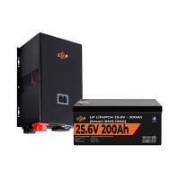 Комплект резервного питания LP (LogicPower) ИБП + литиевая (LiFePO4) батарея (UPS 3600VA + АКБ LiFePO4 5120W)