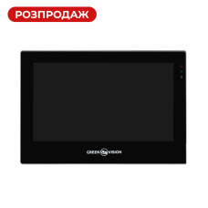 Кольоровий Wi-Fi AHD відеодомофон GV-060-AHD-M-VD7SD Black