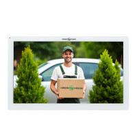 Color Wi-Fi AHD Video Intercom GreenVision GV-061-AHD-M-VD10SD White