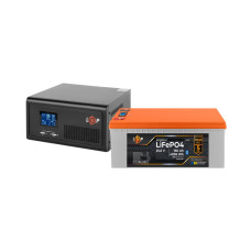 Комплект резервного питания LP(LogicPower) ИБП + литиевая (LiFePO4) батарея (UPS В2300 + АКБ LiFePO4 4096W)