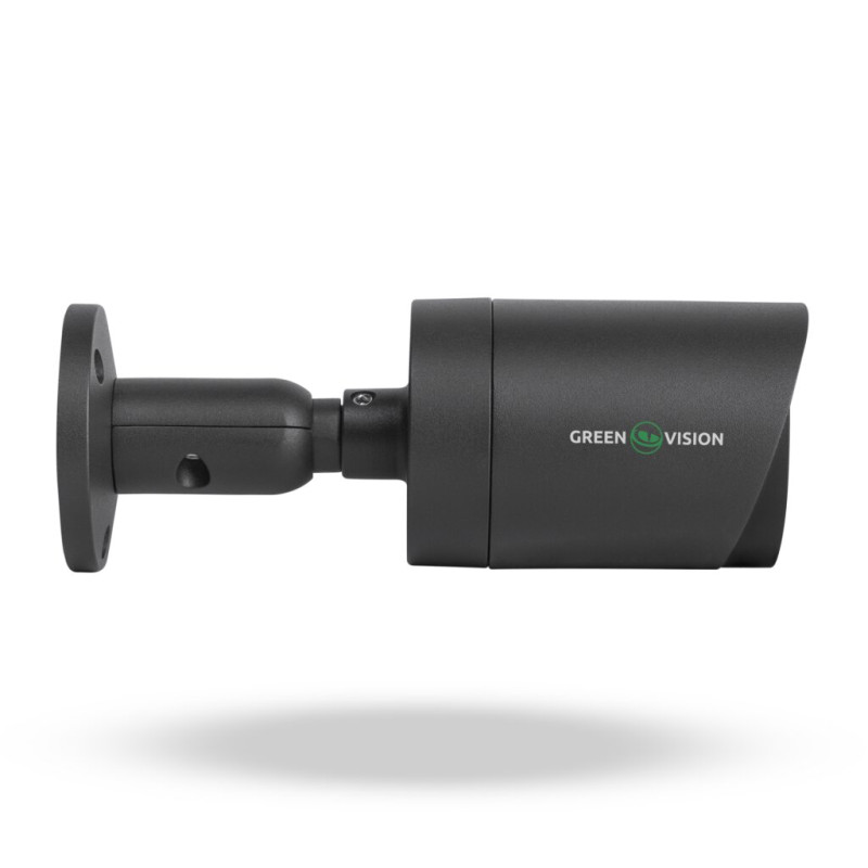 Outdoor IP Camera GreenVision GV-157-IP-COS50-30H POE 5MP Dark Grey (Ultra)