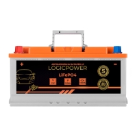 Automotive Lithium Battery LP LiFePO4 12V - 100 Ah (+ left) BMS 1200A