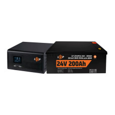 Комплект резервного питания LP (LogicPower) ИБП + литиевая (LiFePO4) батарея (UPS 2300VA + АКБ LiFePO4 5120W)