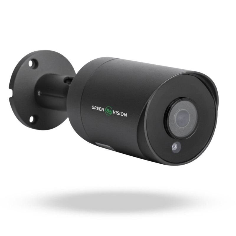 Outdoor IP Camera GreenVision GV-157-IP-COS50-30H POE 5MP Dark Grey (Ultra)