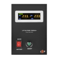 UPS with Pure Sine Wave 24V LPY-B-PSW-1500VA+(1050W) 10A/15A