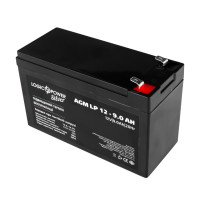 AGM Battery LP 12V - 9 Ah Silver