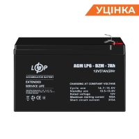 Sale (16152) Traction Lead-Acid AGM Battery LP 6-DZM-7 Ah (02-2024)